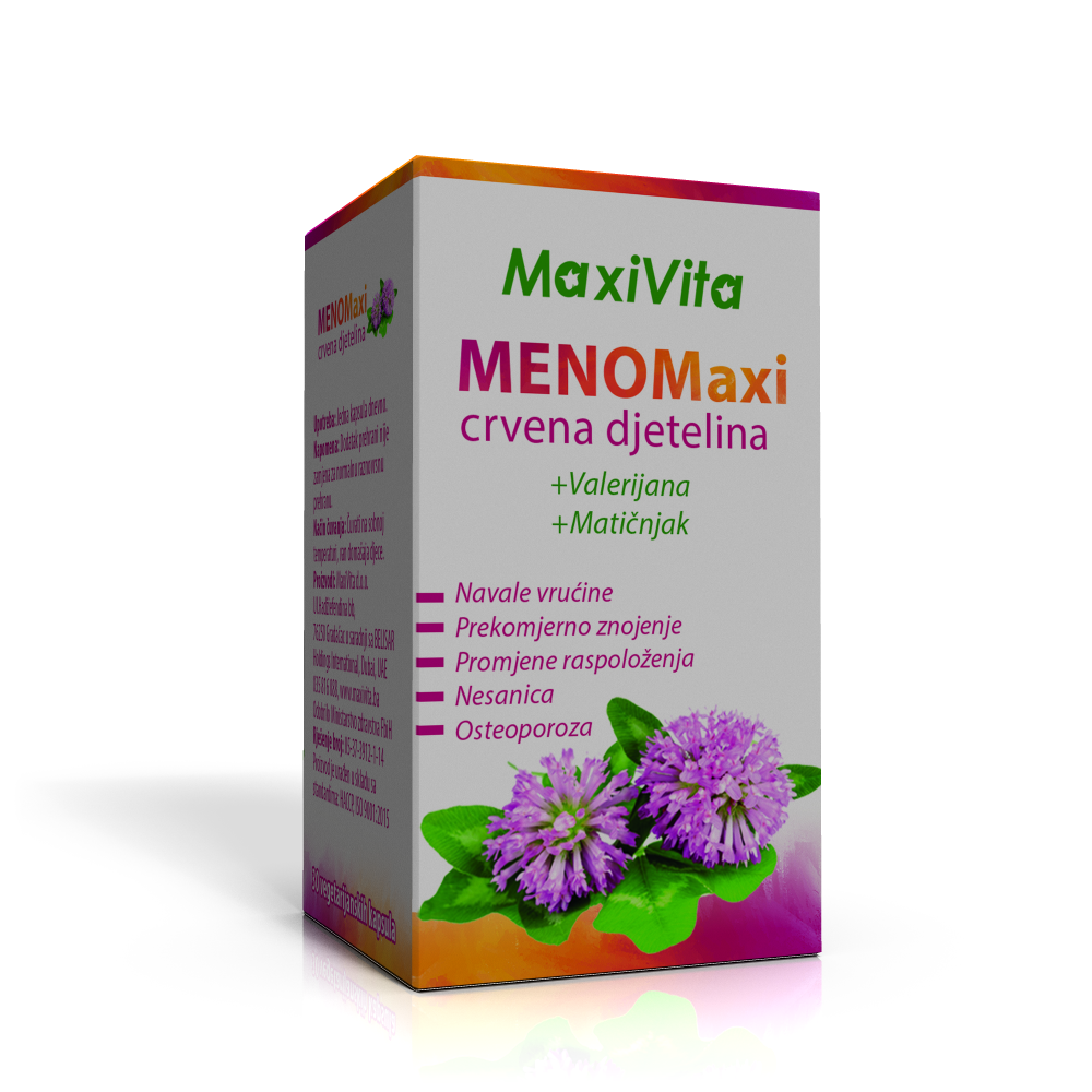 menomaxi za menopauzu sa crvenom djetelinom